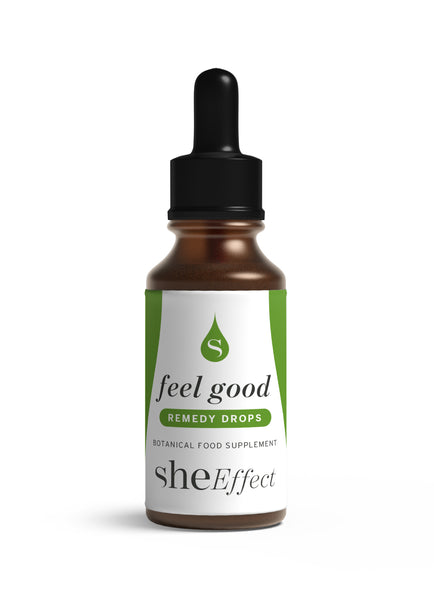 FEEL GOOD EFFECT Botanical Herbal Remedy Drops with, Panax Ginseng & Ashwagandha for Stress