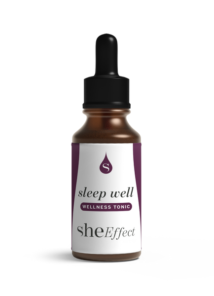 SLEEP WELL EFFECT Natural Sleep-aid Botanical Super Herbal Remedy Drops With Botanicals - She Effect Wellness