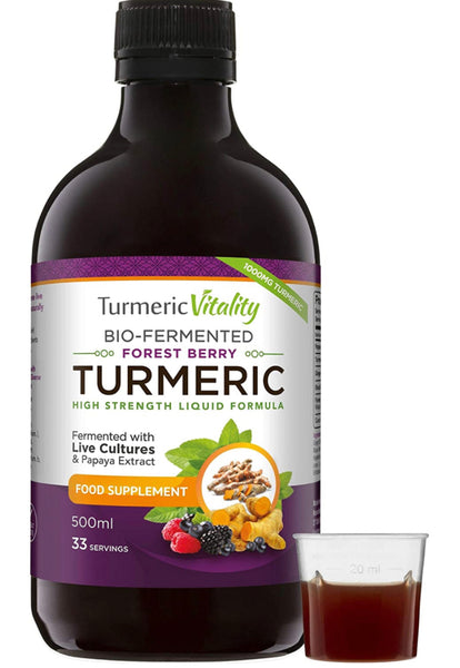 Turmeric Vitality with Bio Cultures, Enzymes and Super Strength Fermentation