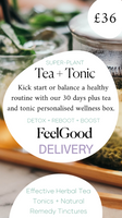 Botanical Super Teas And Herbal Remedy Tonic Wellness Box - The Ultimate Cleanse + Detox Edition